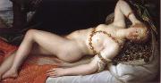 Dirck de Quade van Ravesteyn Venus in repose oil on canvas